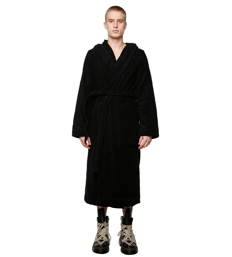 Pentagram Bathrobe Black - L