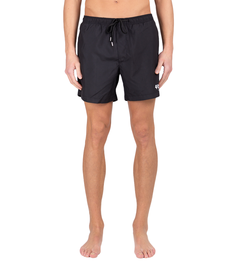 Logo Swim Short Black - M