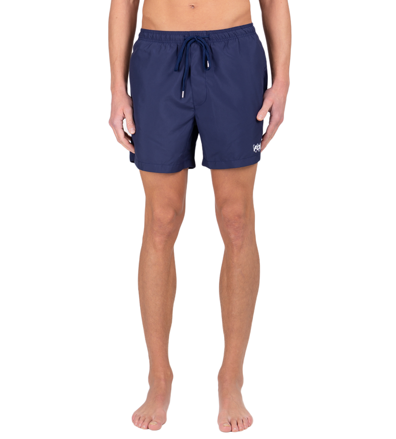 Circles Logo Swim Short Marine Blue - M