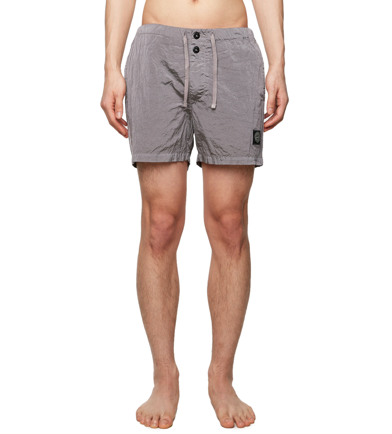 Logo Swim Shorts Beige - L