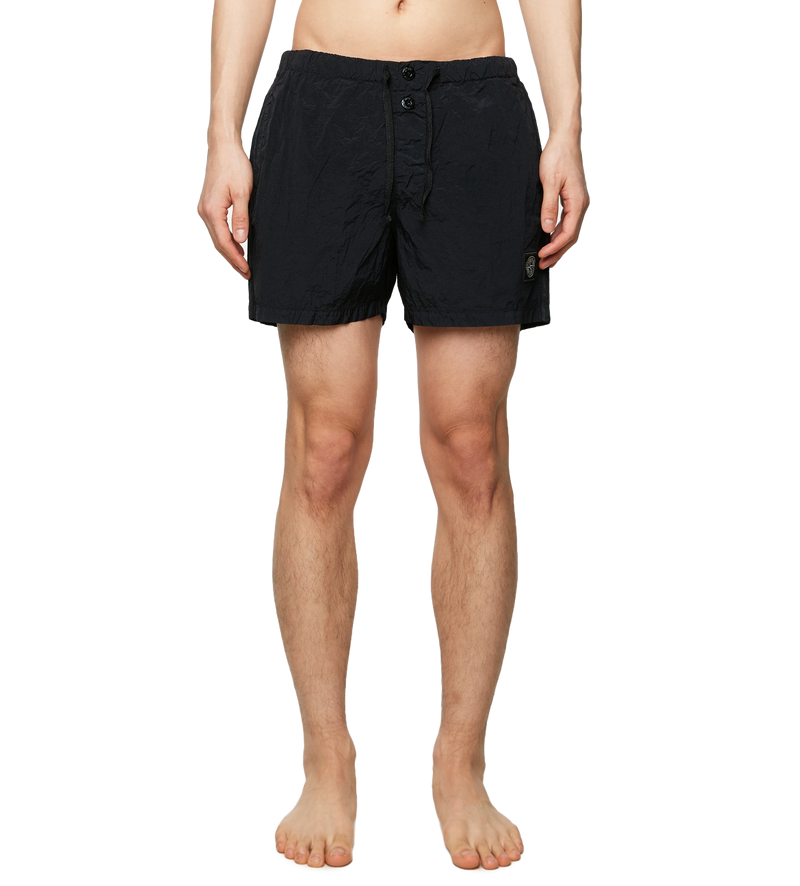 Logo Swim Shorts Black - XL