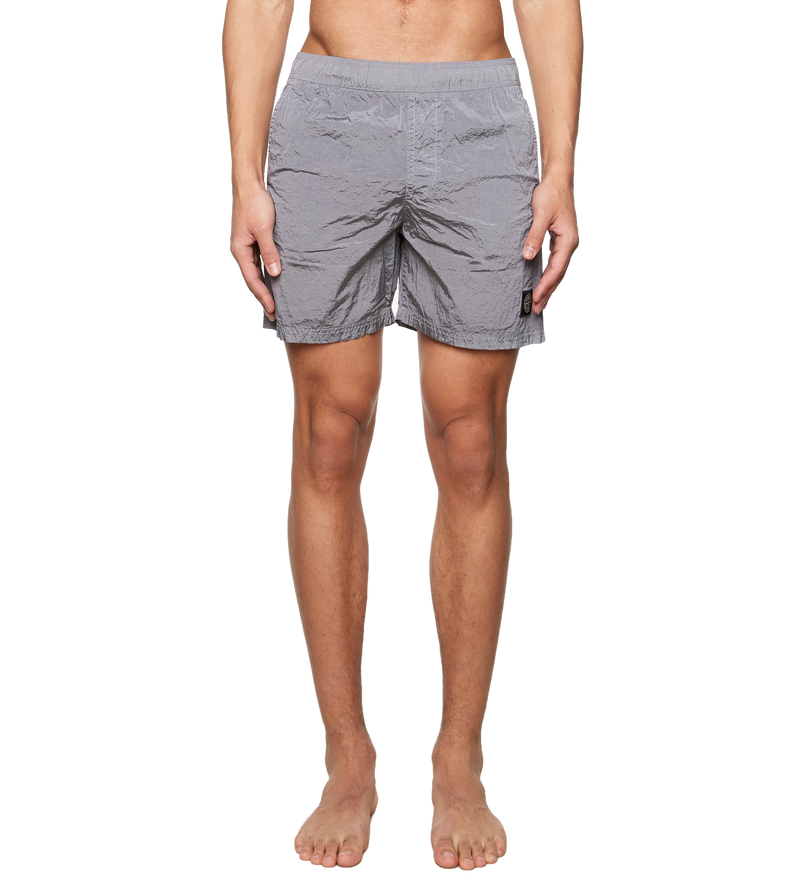 Logo Patch Swim Short Grey - S