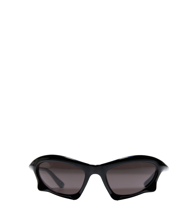 Bat Rectangle Sunglasses Black - O/S