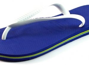 Havaianas Brasil Logo slippers Blauw HAV52