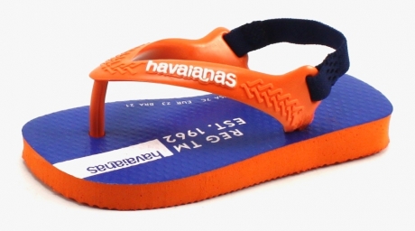 Havaianas slippers Baby Brasil logo Blauw HAV48