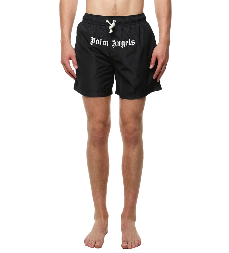 Logo-print Swim Shorts Black - S