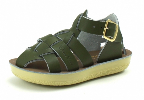 Salt Water Sandals Shark Olive SAL36