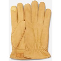 UGG® M 3 Point Leather Glove in Brown