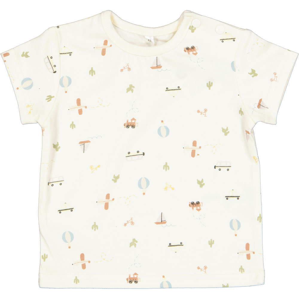 Baby T-shirt Korte mouwen Stretch