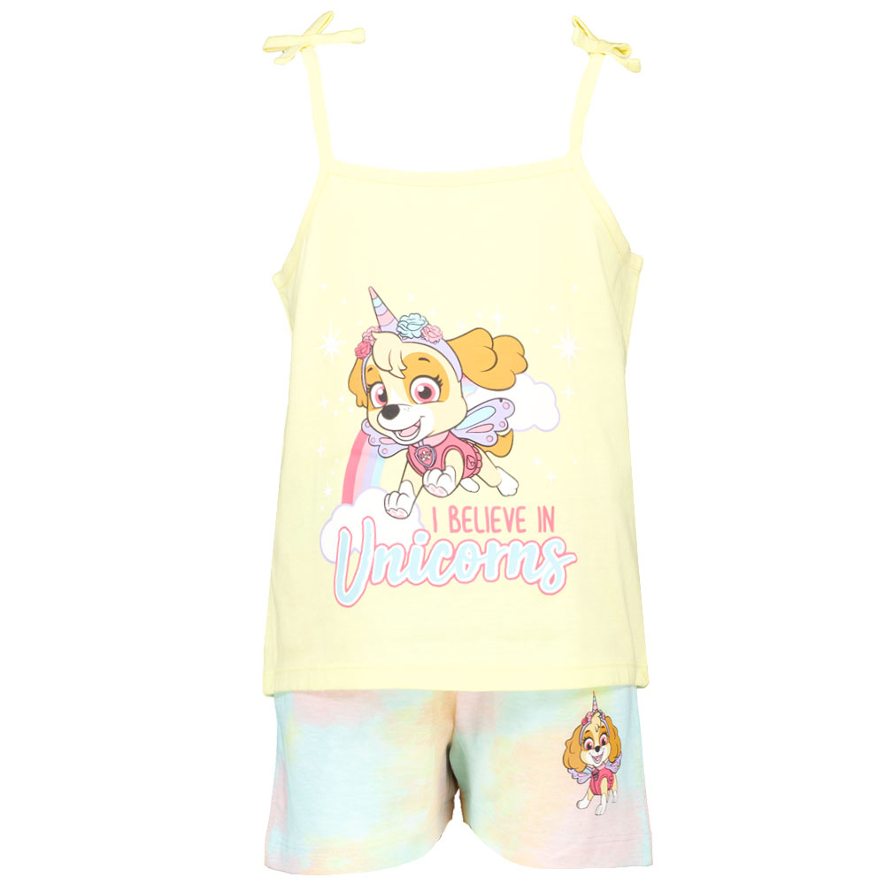 Meisjes kleding top + short Paw Patrol Mouwloos