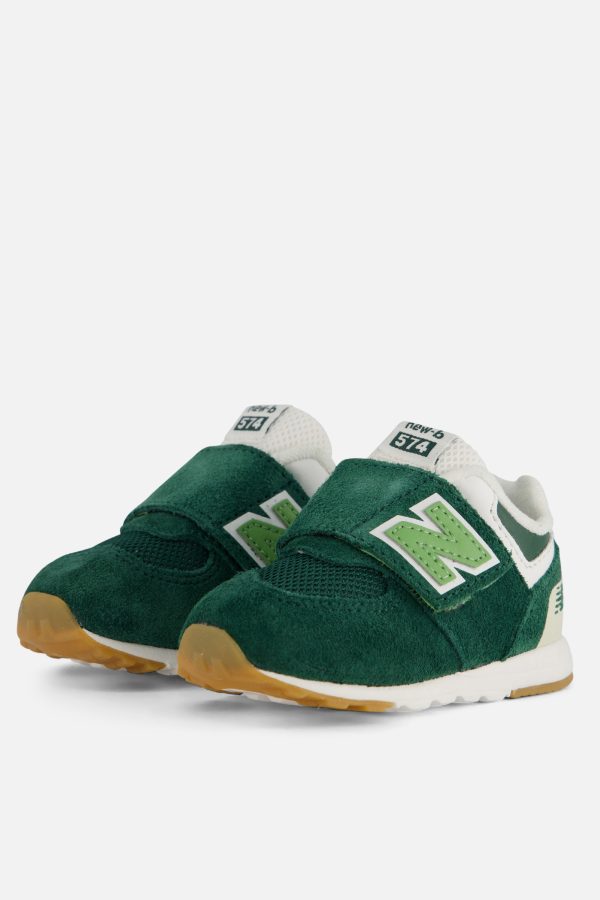 New balance 574 Sneakers groen Suede