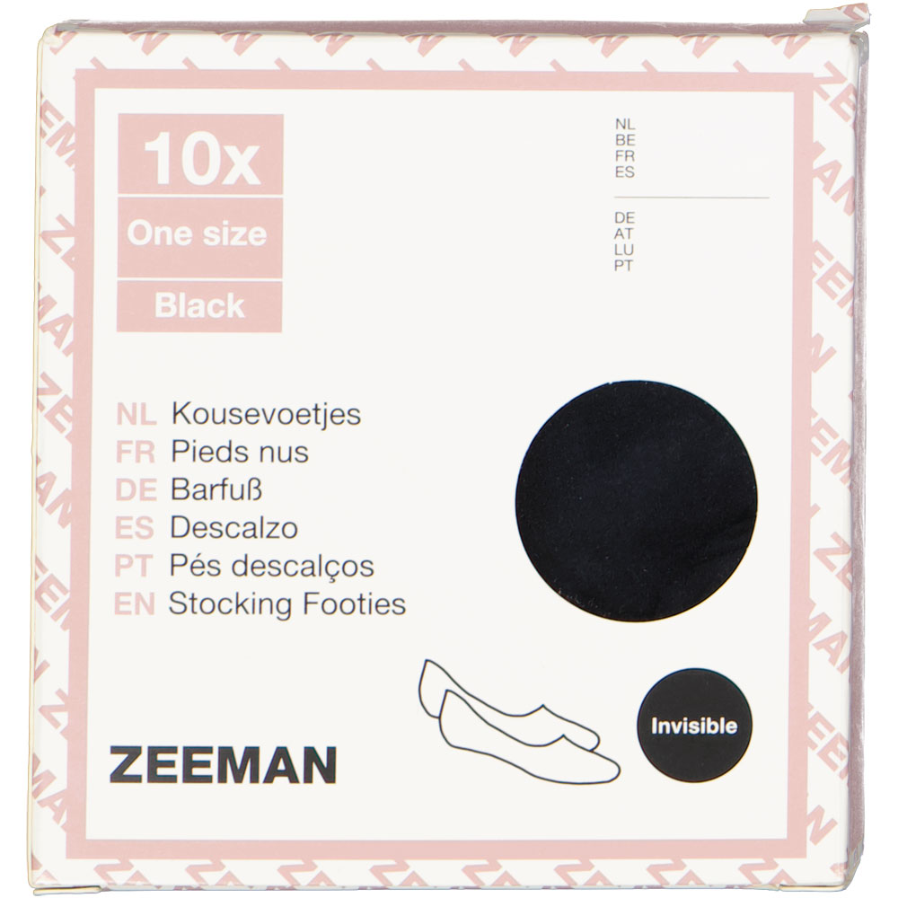 Dames kousenvoetjes 10-Pack