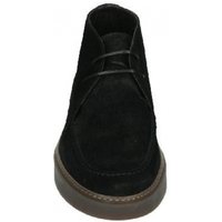 Giorgio 13792 zwart suede veterschoen met rubberzool