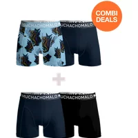 Muchachomalo Heren 2+2-pack boxershorts print