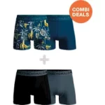 Muchachomalo Heren 2+2-pack boxershorts print