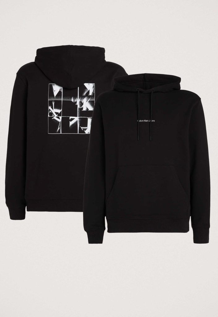 Calvin Klein Grid Monogram Hoodie