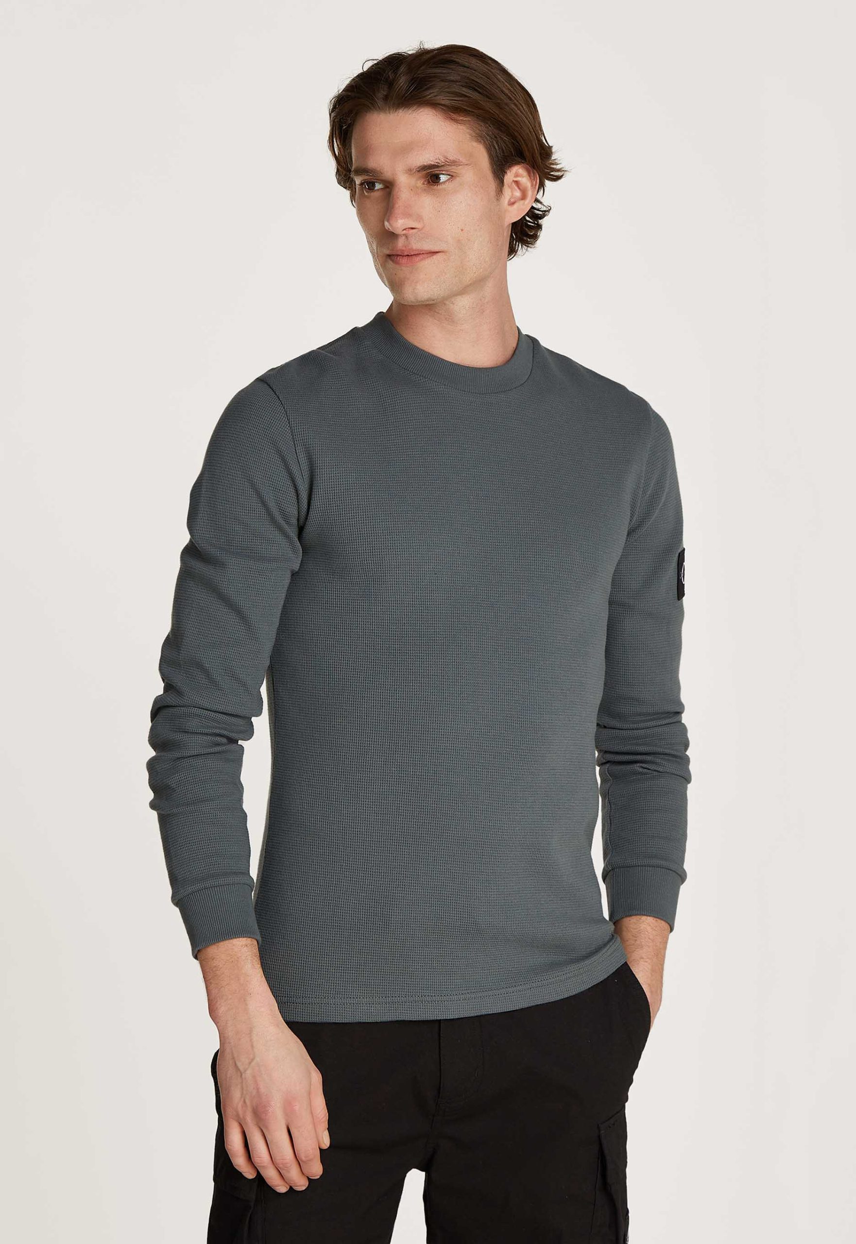 Calvin Klein Badge Waffle Longsleeve