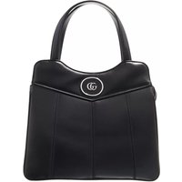 Gucci Hengseltassen - Petite GG Senna Calf Tote in zwart