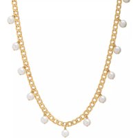 Rachel Jackson London Kettingen - Pearl Drop Bon Bon Necklace in white