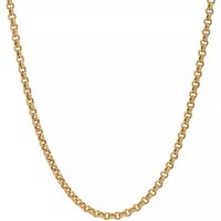 Rachel Jackson London Kettingen - Rock 'n' Rolo Chain Necklace in gold