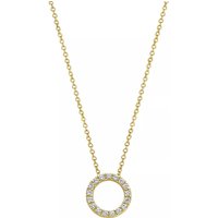 Blush Kettingen - Necklace 3065BZI - Gold (14k) with Zirconia in gold