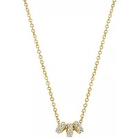 Blush Kettingen - Necklace 3136YZI - gold (14k) with Zirconia in gold