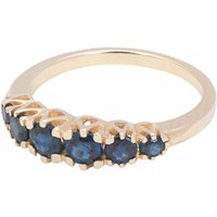 Anna+Nina Ringen - Anna Ring Sapphire 14K in blue