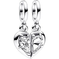 Pandora Charms - Splittable Mother & Daughter Dangle in silver