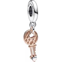 Pandora Charms - Key sterling silver and 14k rose gold-plated dangl in multi