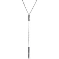 Pandora Kettingen - Sterling silver necklace withcubic zirconia in silver