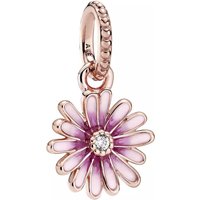 Pandora Charms - Rosafarbenes Gänseblümchen Charm-Anhänger in quarz