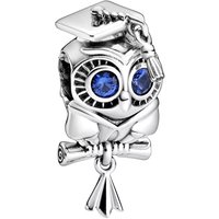 Pandora Charms - Weise Eule Schulabschluss Charm in silver