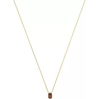 Isabel Bernard Kettingen - Baguette Brune 14 karat necklace in multi