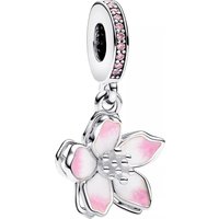 Pandora Charms - Sterling silver Enamel Cubic Zirconia in silver