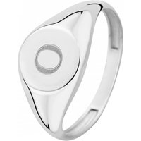 Isabel Bernard Ringen - Saint Germain Lauren 14 Karat Signet Ring Letter O in silver