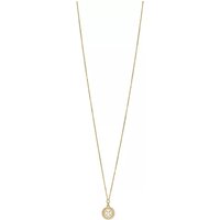 Emporio Armani Kettingen - Emporio Armani Gold-Tone Sterling Silver Pendant N in gold