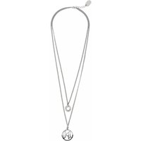 Karl Lagerfeld Kettingen - K/Monogram Dip Double Kette in silver