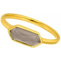 Leaf Ringen - Ring Cube grey agate