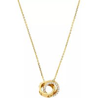 Michael Kors Kettingen - 14K Gold-Plated Interlocking Necklace in gold