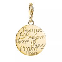 Thomas Sabo Charms - Charm Pendant Prague in gold