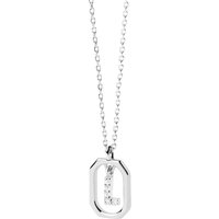 PDPAOLA Kettingen - Mini Letter L Silver Necklace in silver