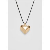 Stradivarius Ketting met hart bedel  Goud OS