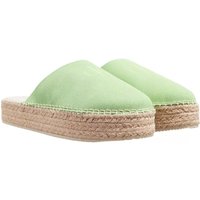 Calvin Klein Espadrilles - Flatform Rope Mule Su Con in groen