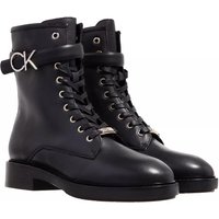 Calvin Klein Boots & laarzen - Rubber Sole Combat Boot W Hw in zwart