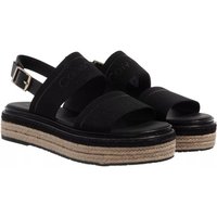 Calvin Klein Sandalen - Flatform Wedge in zwart