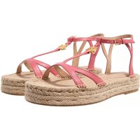 Lauren Ralph Lauren Sandalen - Payton Espadrilles Flat in poeder roze