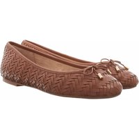 Lauren Ralph Lauren Loafers & ballerina schoenen - Jayna Flats Ballet in bruin