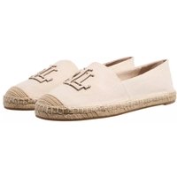 Lauren Ralph Lauren Espadrilles - Cameryn Logo Espadrilles Flat in beige