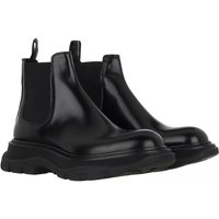 Alexander McQueen Boots & laarzen - Bootie Smooth Leather in zwart