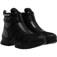 Love Moschino Boots & laarzen - Sneakerd.Trek45 Vitello+Nylon in zwart